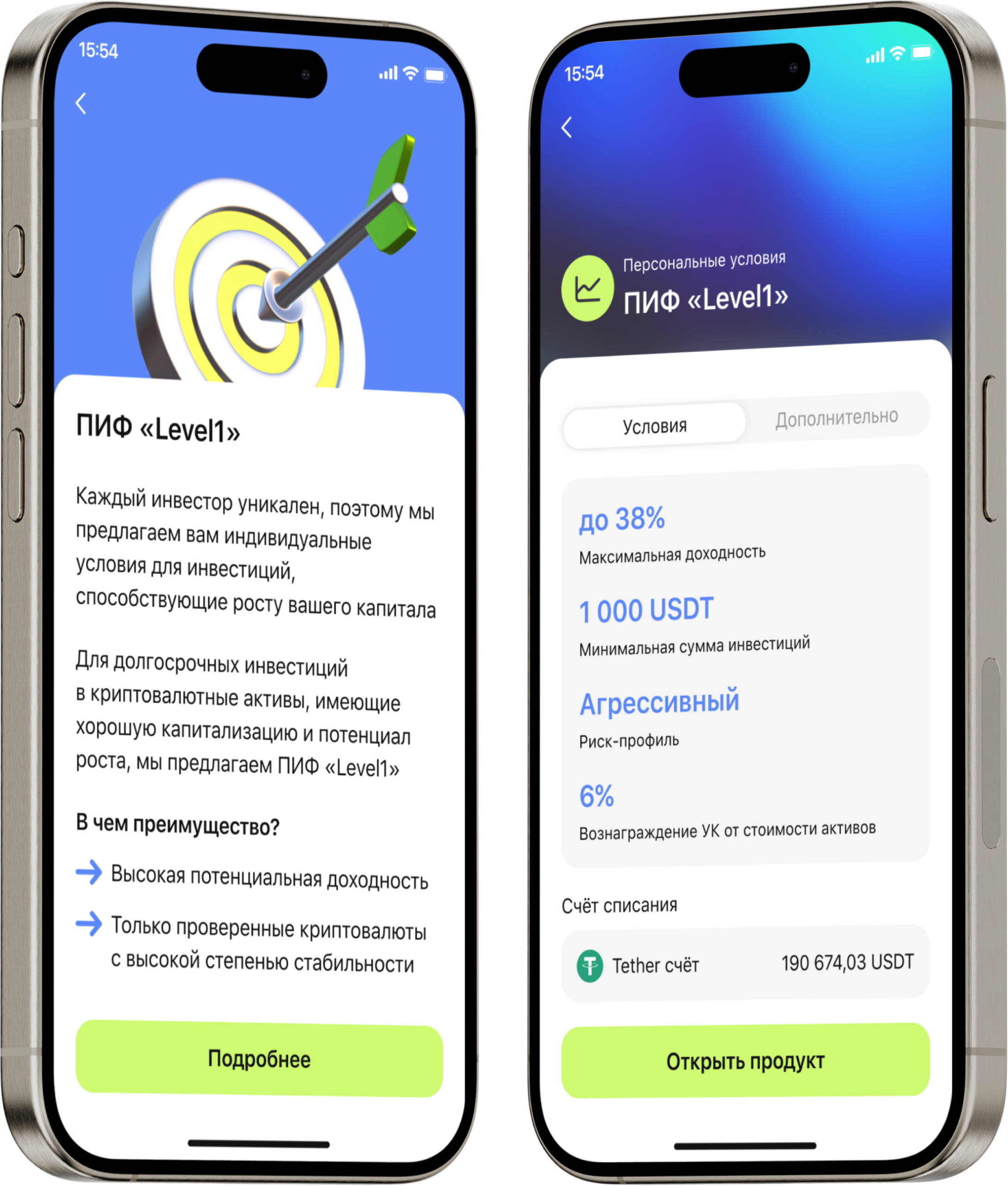 Инвестиционные продукты